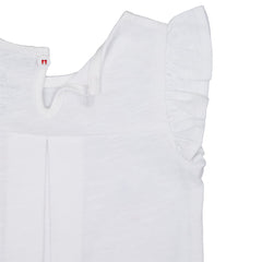 MOTHERCARE SWAN LAKE GIRL WHITE SHORT SLEEVE T-SHIRT