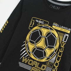 NEXT BACK LONG SLEEVE SOCCER LEAGUE T-SHIRT