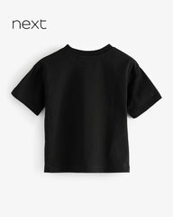 NEXT BLACK BEAR PRINT SHORT SLEEVE T-SHIRT