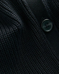 NEXT BLACK COTTON RICH BOXY SCHOOL CARDIGAN