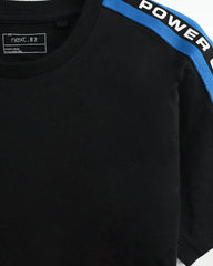 NEXT BLACK POWER UP T-SHIRT