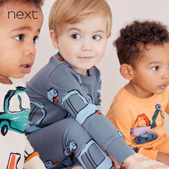 NEXT BLUE BEEP BEEP LONG SLEEVE T-SHIRT