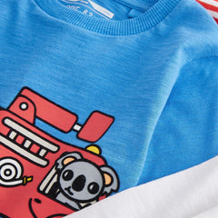 NEXT BLUE KOALA TRUCK LONG SLEEVE T-SHIRT