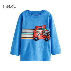 NEXT BLUE KOALA TRUCK LONG SLEEVE T-SHIRT
