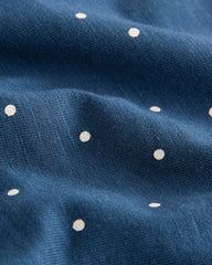 NEXT BLUE LONG SLEEVE SMBELLISHED DRESS