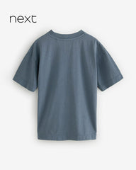 NEXT BLUE RELAX FIT T-SHIRT