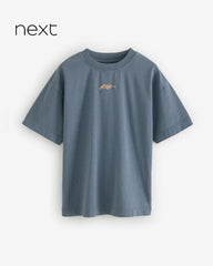 NEXT BLUE RELAX FIT T-SHIRT