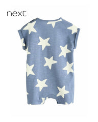 NEXT BLUE STARS PRINTED ROMPER