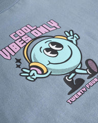 NEXT BLUE TIE DYE RELAXED FIT COOL VIBES T-SHIRT