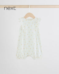 NEXT WHITE FLORAL PRINTED BODY ROMPER