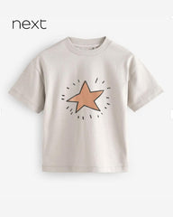 NEXT BOYS STAR PRINTED SHORT SLEEVE T-SHIRT