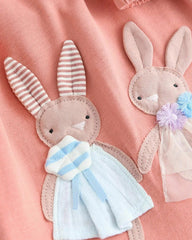 NEXT BUNNY PINK LONG SLEEVE DRESS