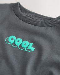 NEXT CHARCOAL COOL PRINTED SHORT SLEEVE T-SHIRT