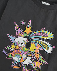 NEXT CHARCOAL ROCK IT LOOSE FIT T-SHIRT