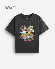 NEXT CHARCOAL ROCK IT LOOSE FIT T-SHIRT