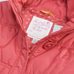 NEXT PINK PUFFER JACKET WITH HOOD