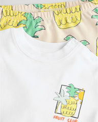 NEXT FRUIT CLUB T-SHIRT AND SHORT SET