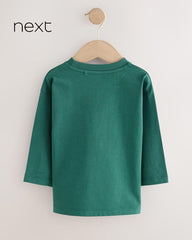 NEXT GREEN DUCK LONG RELAX FIT SLEEVE T-SHIRT