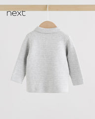 NEXT GREY BABY KNITTED JUMPET