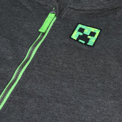 NEXT GREY MINECRAFT CONTRASTING SLEEVE OVERALL