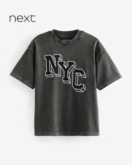 NEXT GREY NYC GRAPHIC T-SHIRT