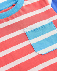 NEXT HOTCHPOTCH SHORT SLEEVE STRIPE T-SHIRT