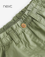 NEXT KHAKI PULL ON GIRLS SHORTS