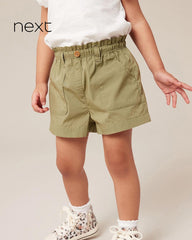 NEXT KHAKI PULL ON GIRLS SHORTS