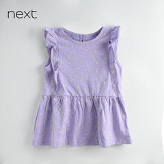 NEXT LICLAC FLORAL SLEEVELESS TOP