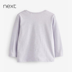 NEXT LILAC LONG SLEEVE SISTER T-SHIRT