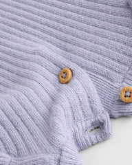 NEXT LILAC PURPLE KNITTED RUFFLE DETAILED JUMPER