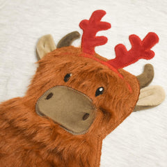 NEXT LONG SLEEVE MUMMY MOO EMBOSSED T-SHIRT