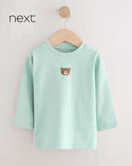 NEXT MINERAL BLUE BEA LONG SLEEVE T-SHIRT