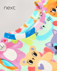 NEXT MULTI BRIGHT ANIMAL PRINT T-SHIRT
