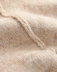 NEXT OATMEAL BUTTON UP DROP SHOULDER SWEATER