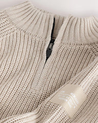 NEXT OFF WHITE UTILITY ZIP NEXT KNITTED JUMPER