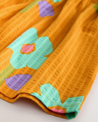 NEXT ORANGE JERSEY SUMMER DRESS