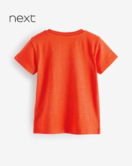 NEXT ORANGE REGULAR FIT T-SHIRT
