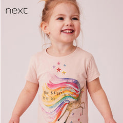 NEXT PINK BRIGHTEN UP MY DAY T-SHIRT