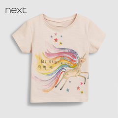 NEXT PINK BRIGHTEN UP MY DAY T-SHIRT