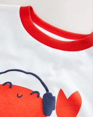 NEXT RED CRAB SHORT SLEEVE GRAPHIC T-SHIRT