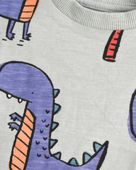 NEXT ROAR DINO PRINTED T-SHIRT