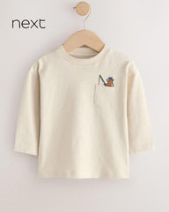 NEXT SAND ANIMAL FISHING LONG SLEEVE T-SHIRT