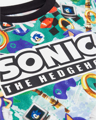 NEXT SONIC THE HEDGEHOG PRINTED SHORT SLEEVE T-SHIRT