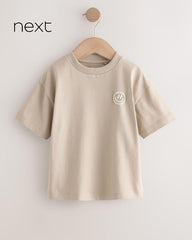 NEXT STONE SMILE GRAPHIC SHORT SLEEVE T-SHIRT