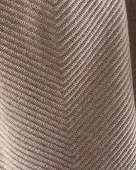 NEXT TAUPE BROWN KNITTED HOODIE