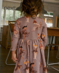 NEXT TUAPE BALLERINA COTTON ELASTINE JERSEY DRESS