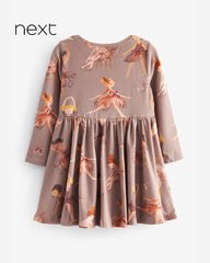 NEXT TUAPE BALLERINA COTTON ELASTINE JERSEY DRESS