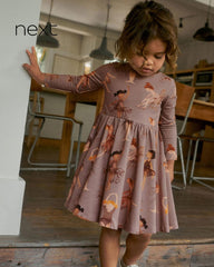 NEXT TUAPE BALLERINA COTTON ELASTINE JERSEY DRESS