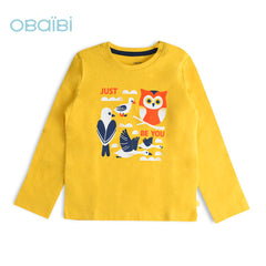 OBAIBI YELLOW JUST BE YOU T-SHIRT